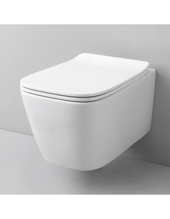 Кришка для унітаза ArtСeram A16 ASA001 05;71, BIANCO MATT CROMO