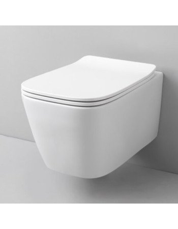 Кришка для унітаза ArtСeram A16 ASA001 05;71, BIANCO MATT CROMO