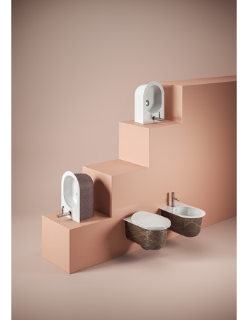Підвісне біде ArtСeram CHIC CHB001 05;00, BIANCO MATT