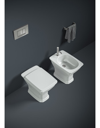 Приставний унітаз ArtСeram CIVITAS CIV002 01;00, BIANCO
