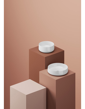 Накладна раковина ArtСeram COGNAC COL001 05;34, BIANCO MATT