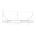 Ванна вільного розміщення ArtСeram HOOP ACW002 01, BIANCO