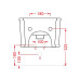 Підвісне біде ArtСeram ATELIER ATB001 01;00, BIANCO