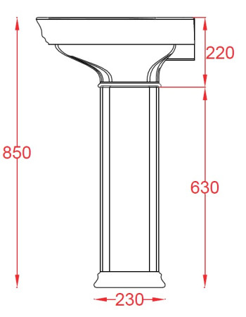 Підвісна раковина ArtСeram CIVITAS CIL001 01;00, BIANCO