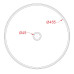 Накладна раковина ArtСeram COGNAC COL002 05;34, BIANCO MATT