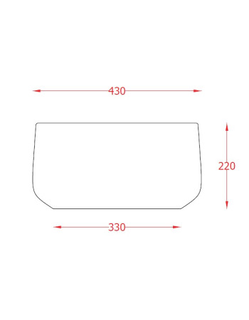 Накладна раковина ArtСeram COGNAC COL006 05;34, BIANCO MATT