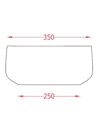 Накладна раковина ArtСeram COGNAC COL008 01;34, BIANCO