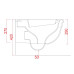 Підвісний унітаз ArtСeram HERMITAGE HEV010 01;00, BIANCO