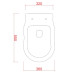 Підвісний унітаз ArtСeram HERMITAGE HEV010 01;00, BIANCO