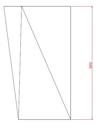 Підлогова раковина ArtСeram SHARP OSL008 01;00, BIANCO