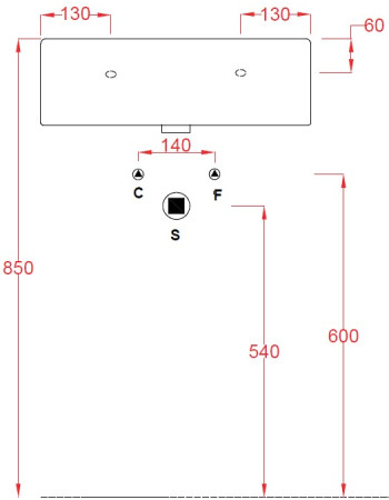 Накладна раковина ArtСeram QUADRO QUL002 01;00, BIANCO