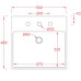 Накладна раковина ArtСeram QUADRO QUL002 01;00, BIANCO