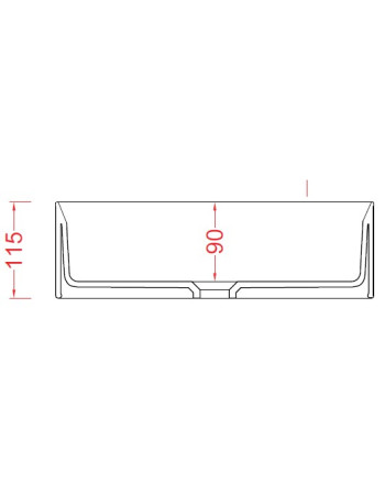 Накладна раковина ArtСeram SCALINO SCL001 05;00, BIANCO MATT