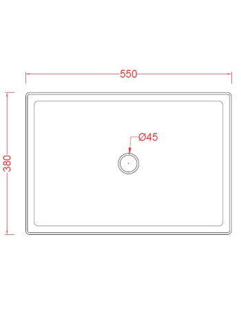 Накладна раковина ArtСeram SCALINO SCL002 05;00, BIANCO MATT