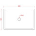 Накладна раковина ArtСeram SCALINO SCL002 05;00, BIANCO MATT