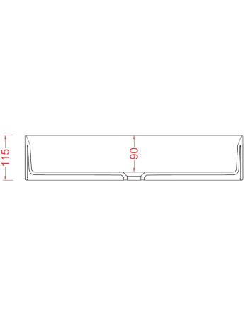 Накладна раковина ArtСeram SCALINO SCL002 05;00, BIANCO MATT