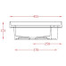 Раковина, врізна згори ArtСeram FUORI SCALA TFL034 05;34, BIANCO MATT