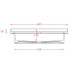 Раковина, врізна згори ArtСeram FUORI SCALA TFL034 05;34, BIANCO MATT