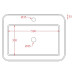 Раковина, врізна згори ArtСeram FUORI SCALA TFL034 05;34, BIANCO MATT