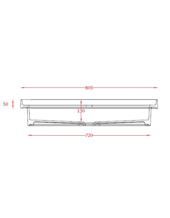 Раковина, врізна згори ArtСeram FUORI SCALA TFL035 05;00, BIANCO MATT