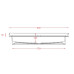 Раковина, врізна згори ArtСeram FUORI SCALA TFL035 05;00, BIANCO MATT