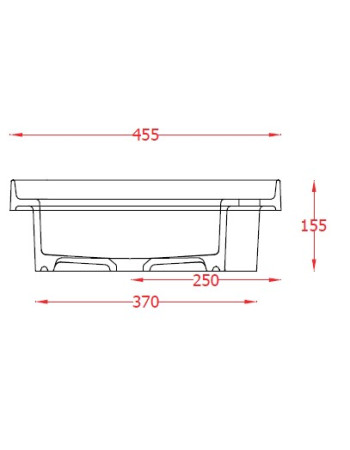 Раковина, врізна згори ArtСeram FUORI SCALA TFL035 05;00, BIANCO MATT
