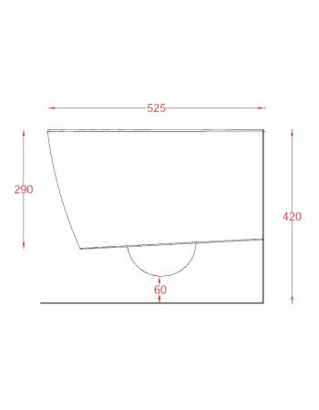 Підвісний унітаз ArtСeram A16 ASV003 05;00, BIANCO MATT