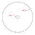 Накладна раковина ArtСeram COGNAC COL002 05;34, BIANCO MATT
