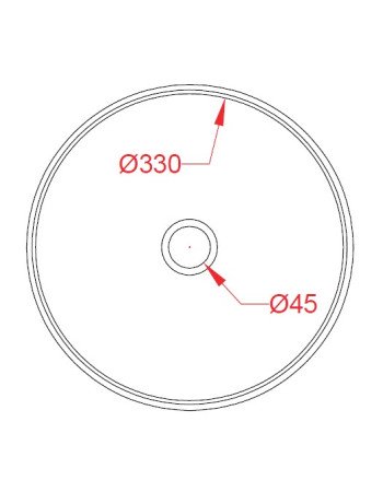 Накладна раковина ArtСeram COGNAC COL004 05;34, BIANCO MATT