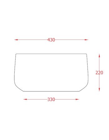 Накладна раковина ArtСeram COGNAC COL006 01;34, BIANCO