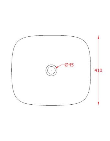 Накладна раковина ArtСeram COGNAC COL007 05;34, BIANCO MATT