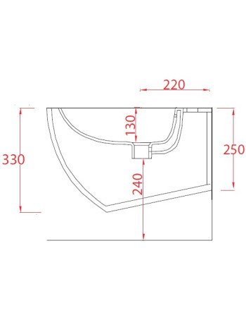 Підвісне біде ArtСeram FILE 2.0 FLB001 05;30, BIANCO MATT
