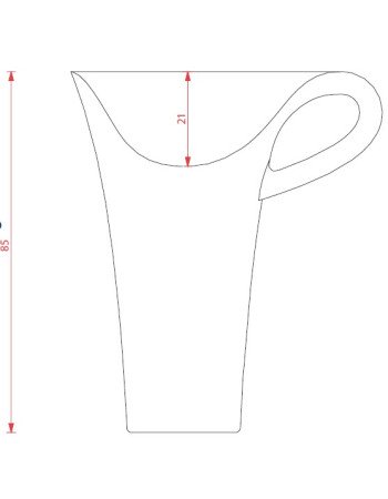 Накладна раковина ArtСeram CUP OSL004 01;00, BIANCO