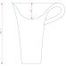 Накладна раковина ArtСeram CUP OSL004 01;00, BIANCO