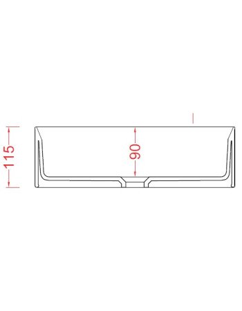 Накладна раковина ArtСeram SCALINO SCL001 01;00, BIANCO