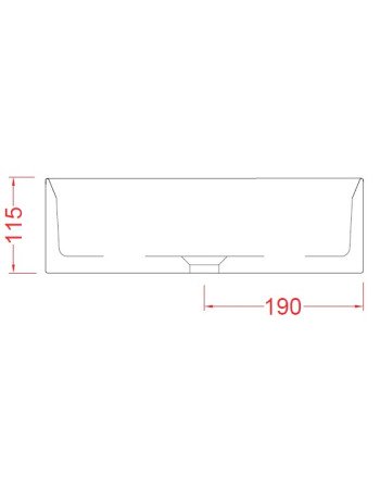 Накладна раковина ArtСeram SCALINO SCL002 01;00, BIANCO