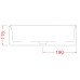 Накладна раковина ArtСeram SCALINO SCL002 01;00, BIANCO