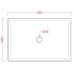 Накладна раковина ArtСeram SCALINO SCL002 01;00, BIANCO