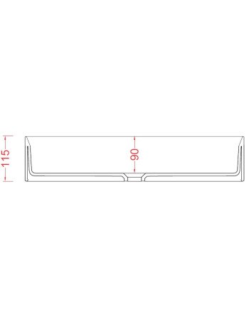 Накладна раковина ArtСeram SCALINO SCL002 01;00, BIANCO