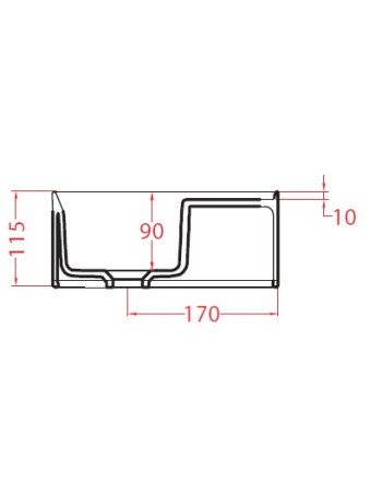 Накладна раковина ArtСeram SCALINO SCL006 01;00, BIANCO
