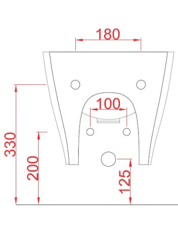 Підвісне біде ArtСeram TEN 4.0 TEB004 05;00, BIANCO MATT