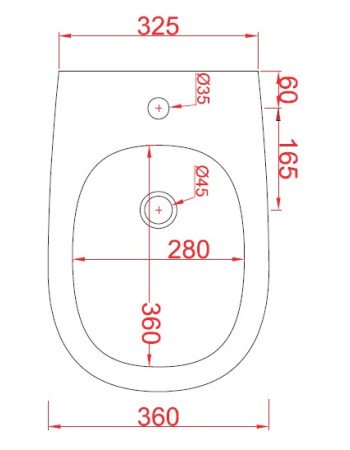 Підвісне біде ArtСeram TEN 4.0 TEB004 05;00, BIANCO MATT