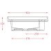 Раковина, врізна згори ArtСeram FUORI SCALA TFL034 01;34, BIANCO