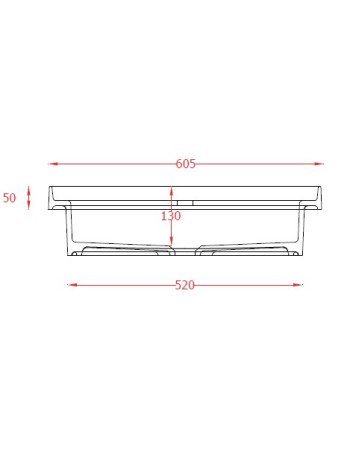 Раковина, врізна згори ArtСeram FUORI SCALA TFL034 01;34, BIANCO
