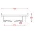 Раковина, врізна згори ArtСeram FUORI SCALA TFL035 01;00, BIANCO
