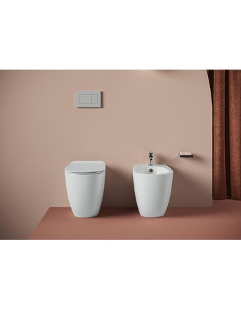 Підлогове біде ArtСeram FILE 2.0 FLB002 01;30, BIANCO