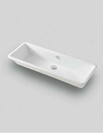 Раковина, врізна знизу ArtСeram GEA GEL002 01;00, BIANCO