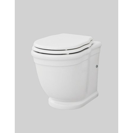 Приставний унітаз ArtСeram HERMITAGE HEV005 01;00, BIANCO
