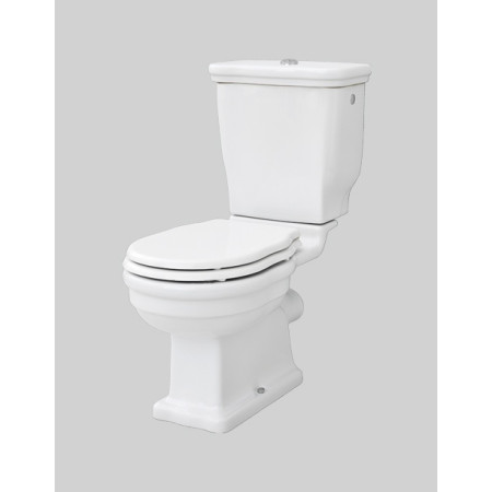 Унітаз із бачком (компакт) ArtСeram HERMITAGE HEV008 01;00, BIANCO