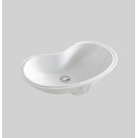 Раковина, врізна знизу ArtСeram IDEA IDL001 01;00, BIANCO